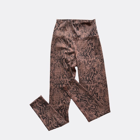 Beach Riot Piper Leggings – Metallic Snake – Women's Size S – New Without Tags - Picture 2 of 4